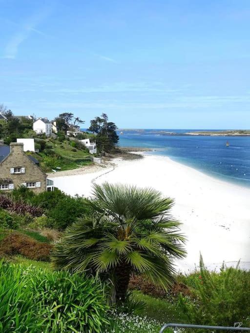 Jolie Maison De Vacances A 5 Mn A Pied Des Plages Landéda Exterior foto