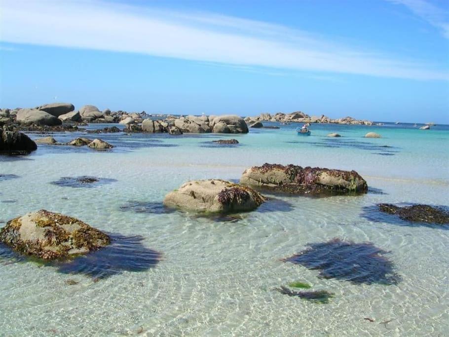 Jolie Maison De Vacances A 5 Mn A Pied Des Plages Landéda Exterior foto