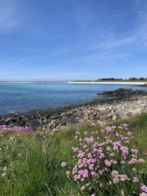 Jolie Maison De Vacances A 5 Mn A Pied Des Plages Landéda Exterior foto