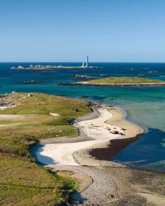 Jolie Maison De Vacances A 5 Mn A Pied Des Plages Landéda Exterior foto