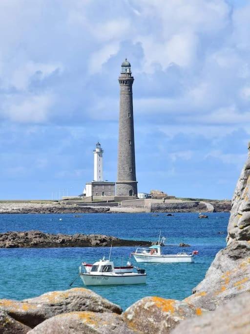 Jolie Maison De Vacances A 5 Mn A Pied Des Plages Landéda Exterior foto