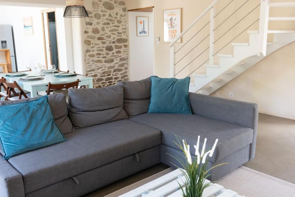 Jolie Maison De Vacances A 5 Mn A Pied Des Plages Landéda Exterior foto